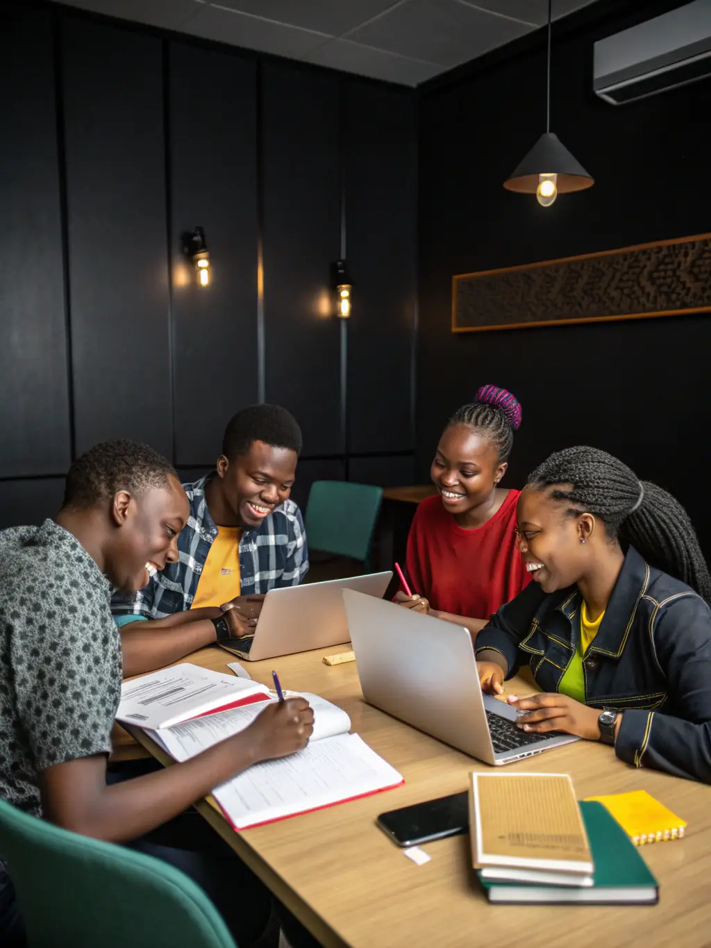 A photograph of a group of students participating in a peer mentoring program at Platform Sixth-Form College, fostering a supportive community.